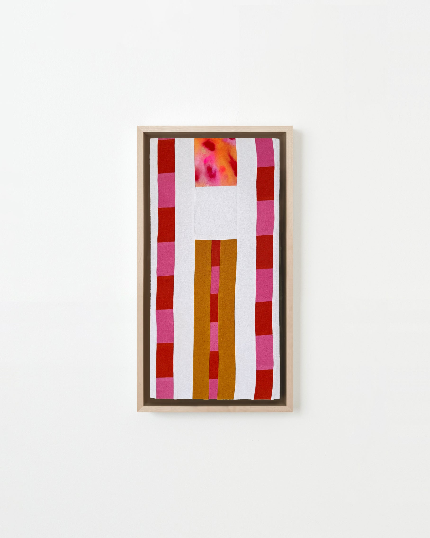 Broken Grid by Anastasia Greer — Mixed Media