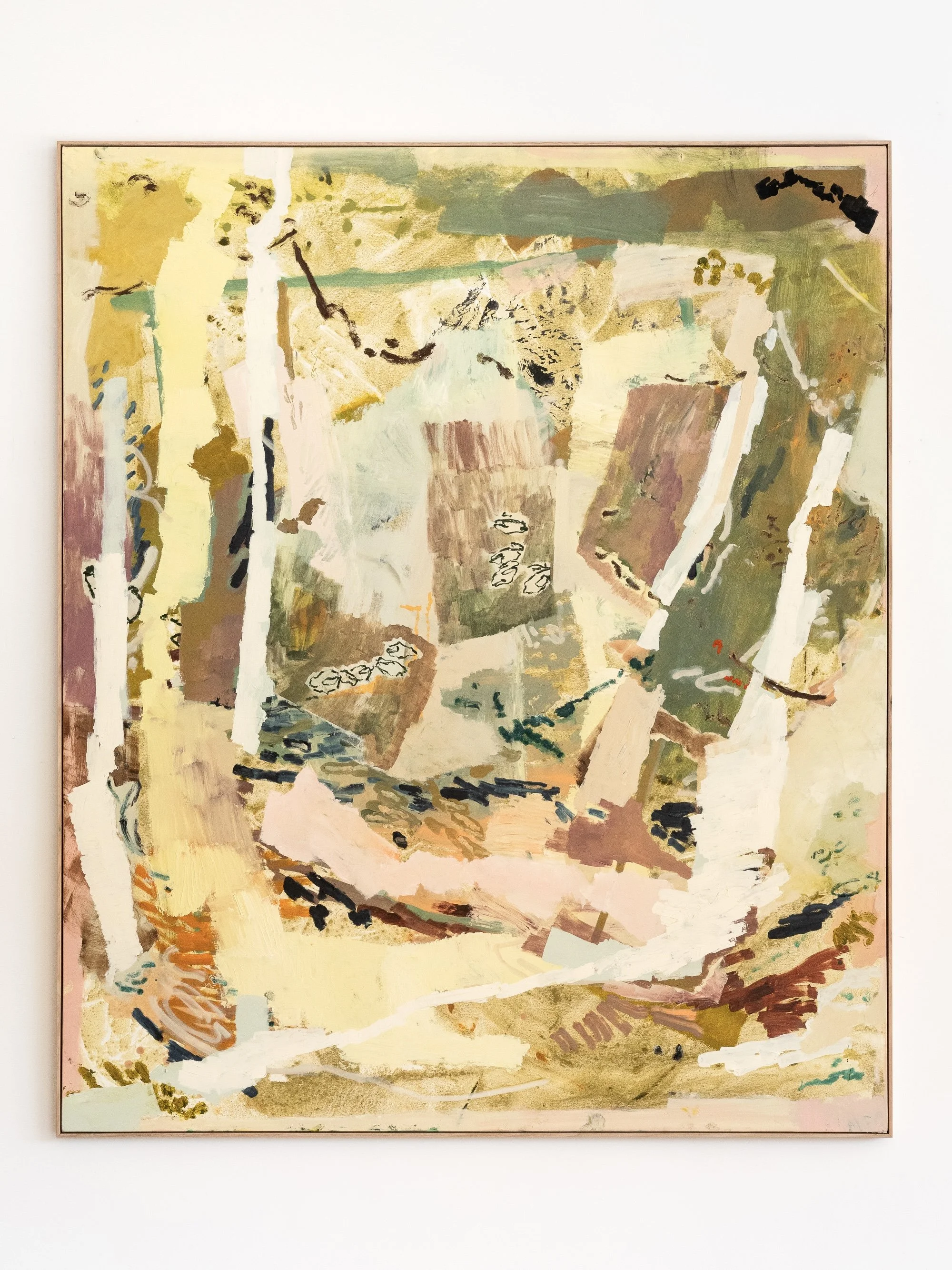 A Few Dozen Oysters by Ash Holmes, 2023, Oil and acrylic