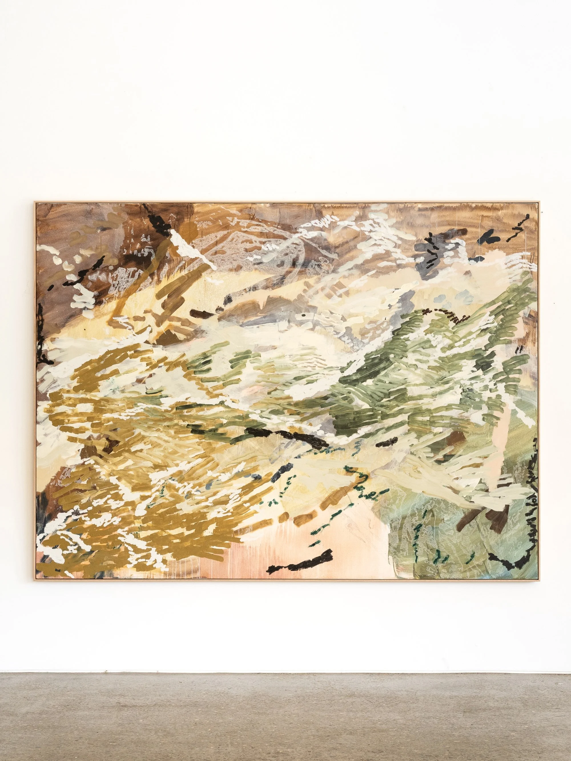 Body Of Waters by Ash Holmes, 2023, Oil and acrylic