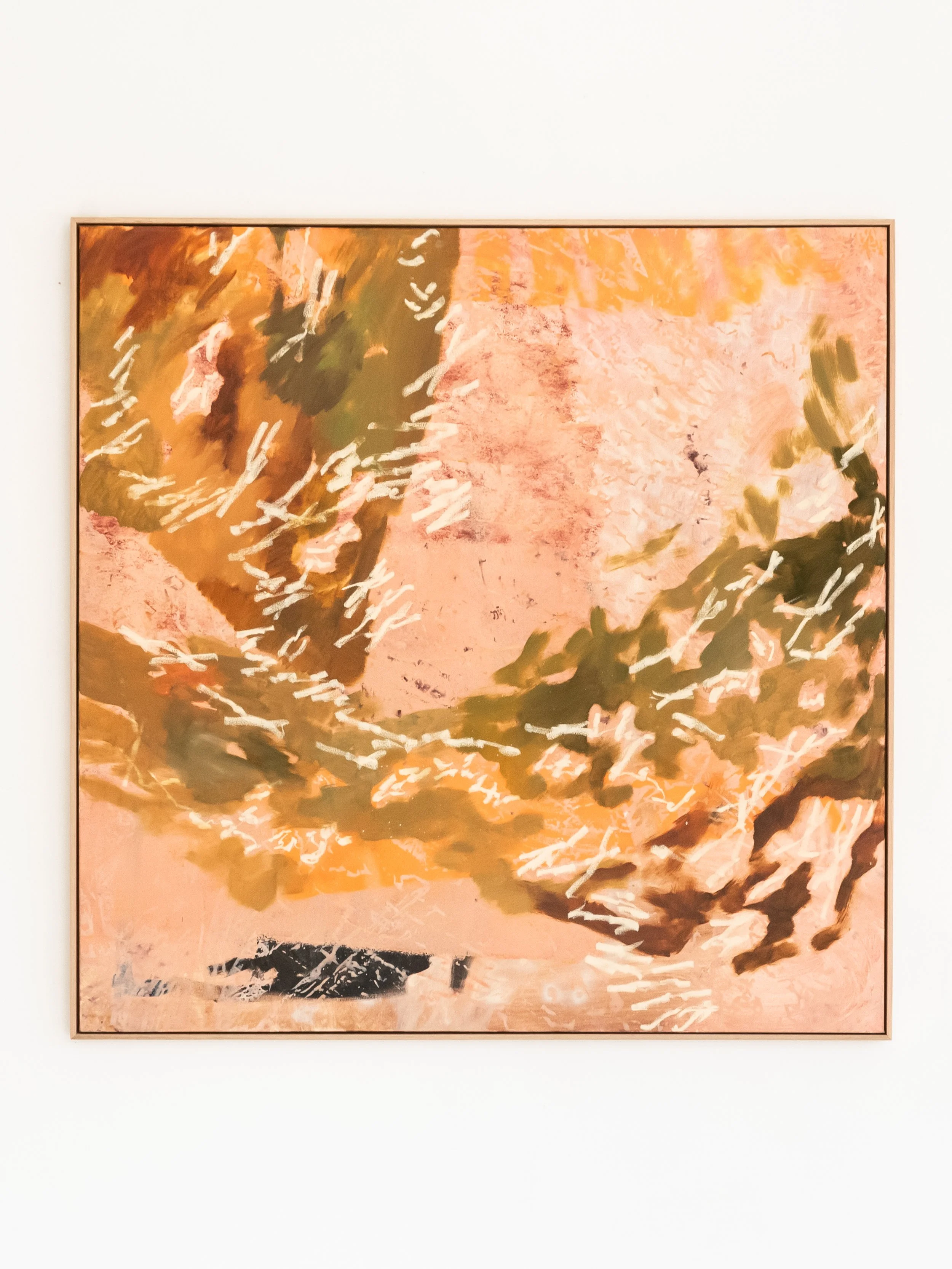 Breathing Life #1 by Ash Holmes, 2023, Oil, acrylic on canvas