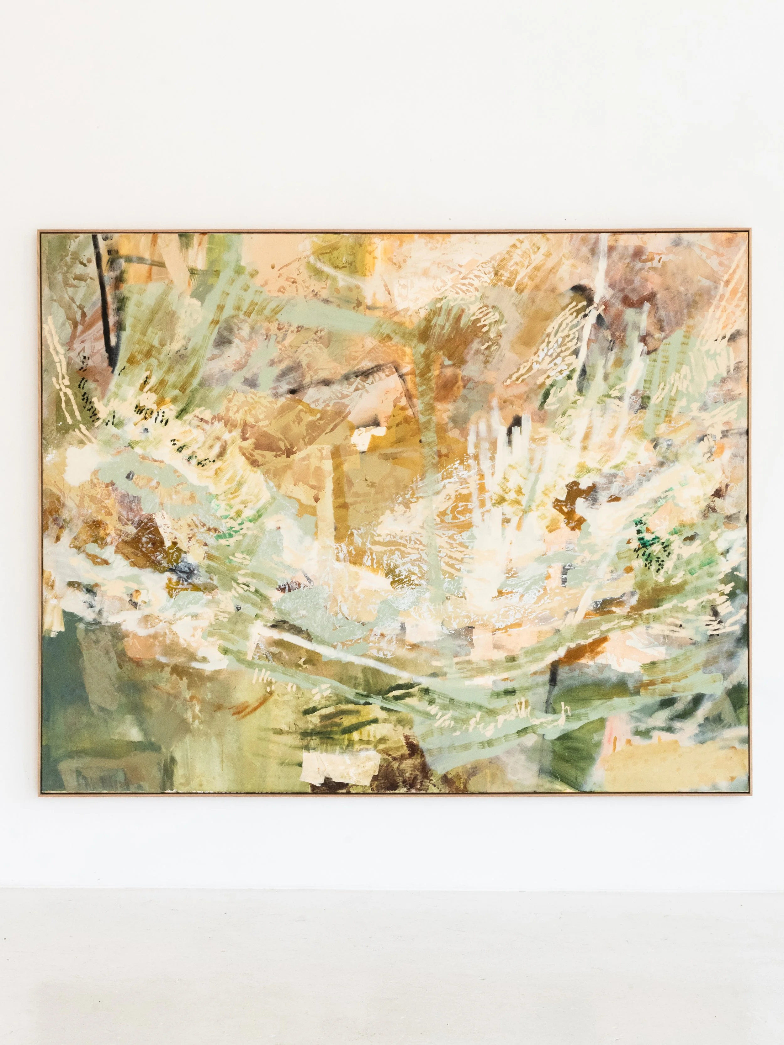 Internal Landscape by Ash Holmes, 2023, Oil, acrylic on canvas