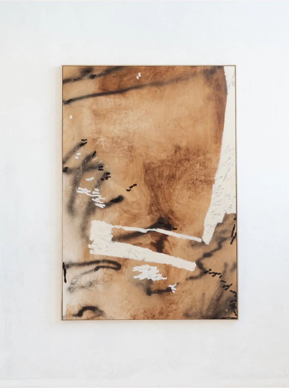 Simmering Ember by Ash Holmes, 2024, Oil, acrylic on canvas