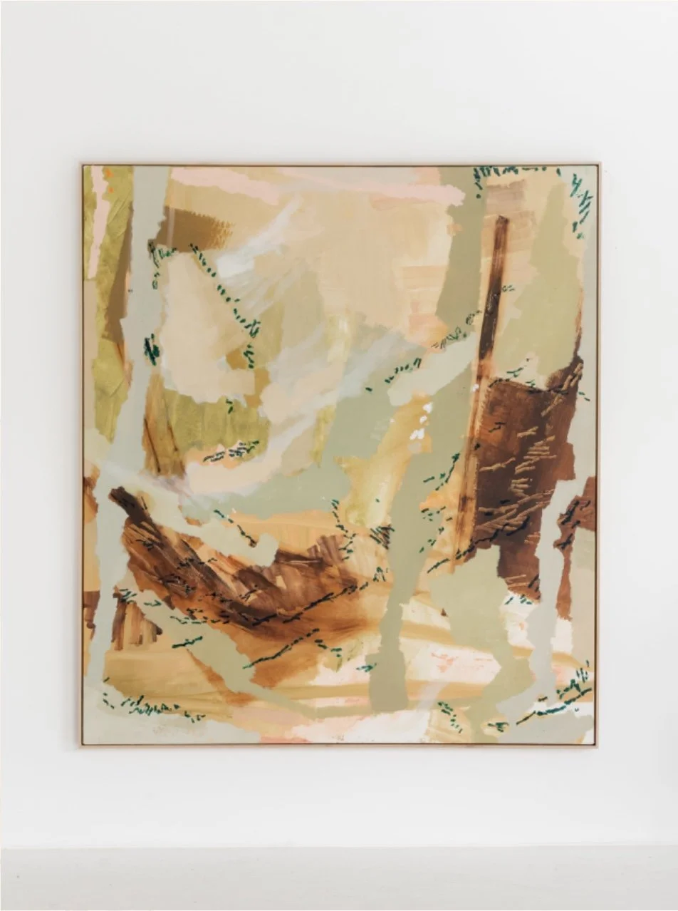 The Echo Of Form by Ash Holmes, 2024, Oil, acrylic on canvas