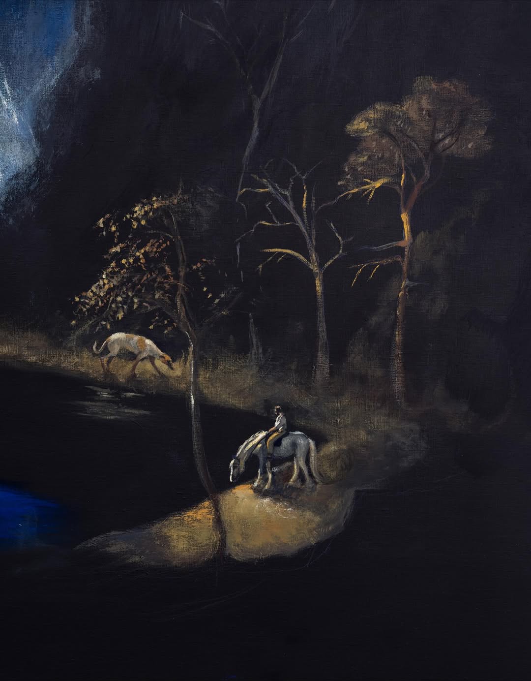 A River Dividing Presence and Absence by Caleb Hahne Quintana
