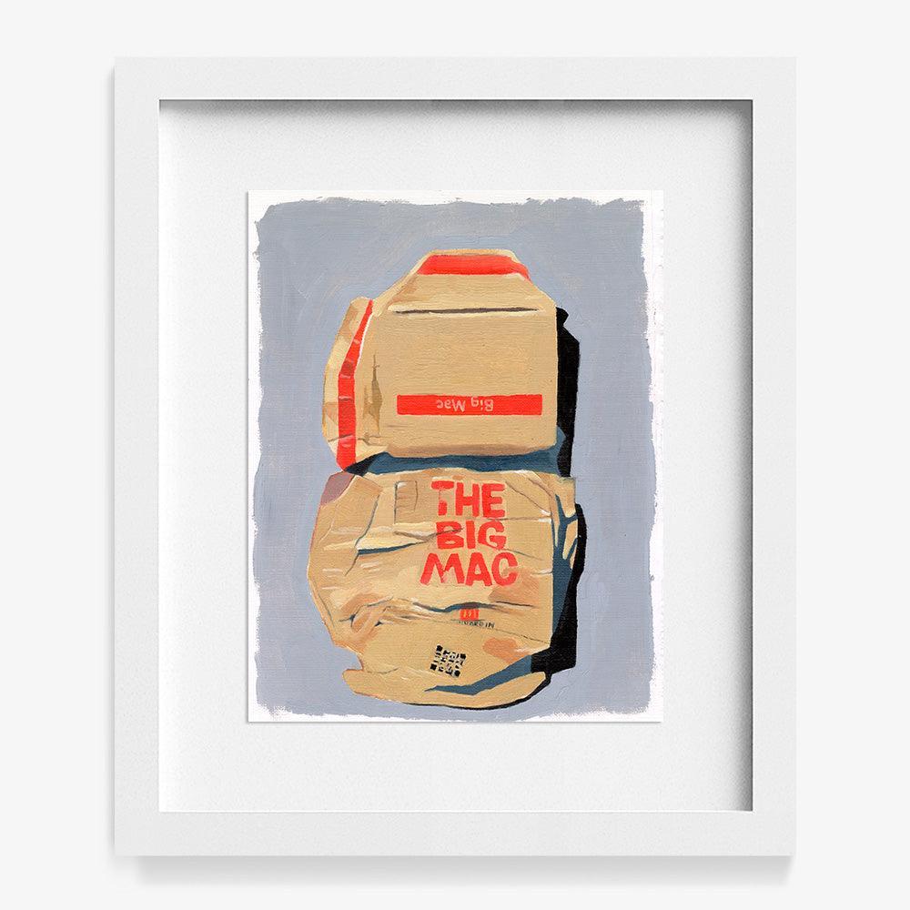 Big Mac by Claire Salvo — Acrylic on paper