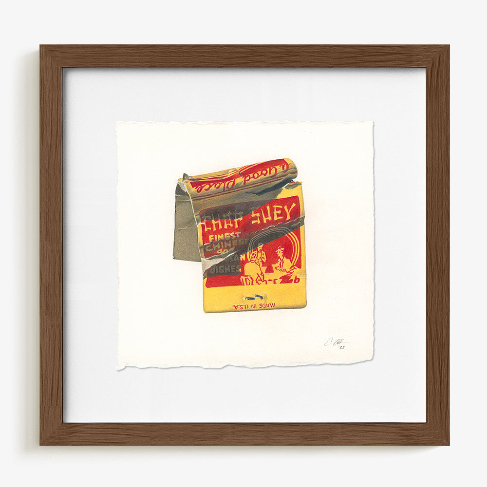 Chop Suey by Claire Salvo, 2026, Colored pencil on hot press paper