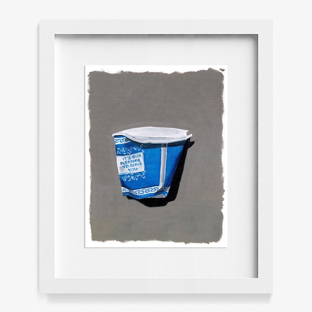 Coffee Cup by Claire Salvo — Acrylic on paper