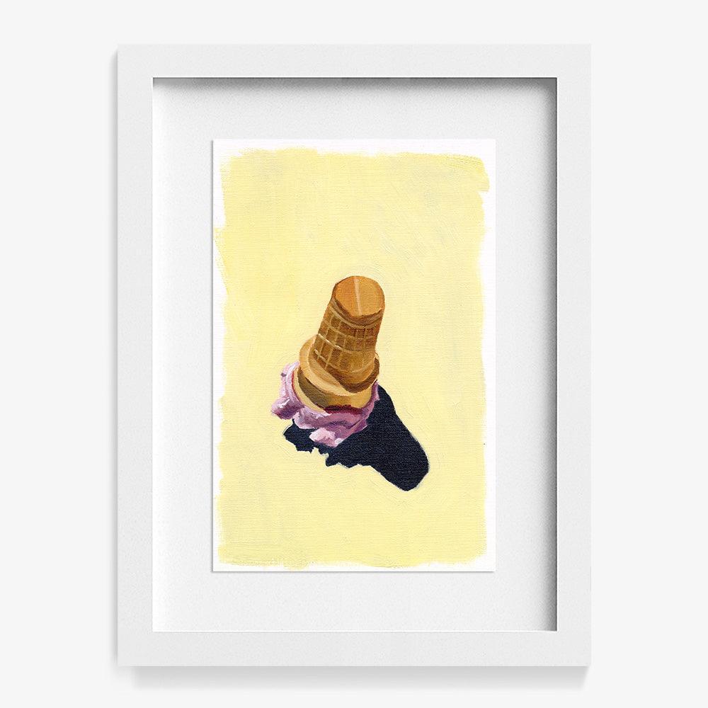 Ice Cream by Claire Salvo, 2024, Oil on Paper