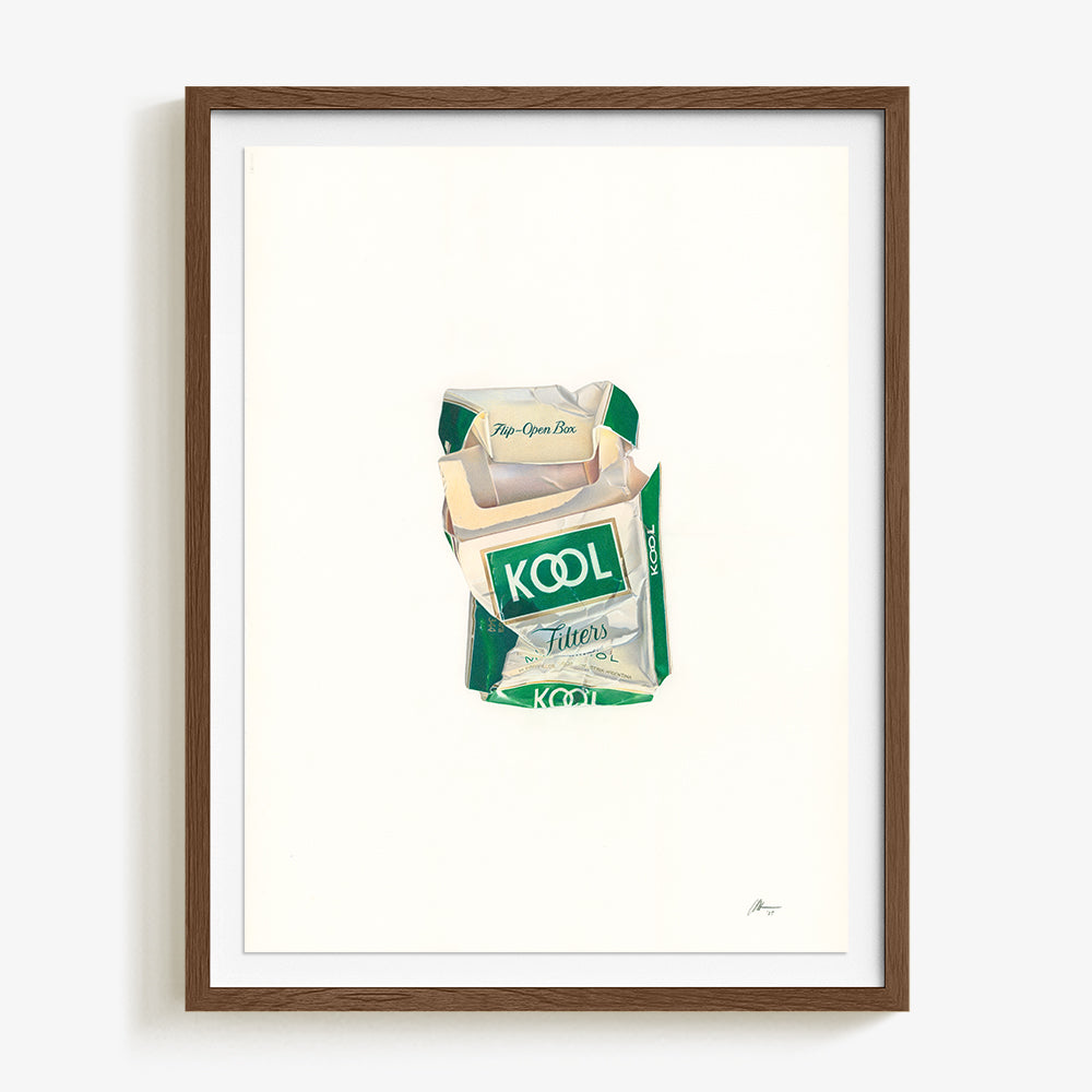Kool by Claire Salvo, 2026, Colored pencil on hot press paper