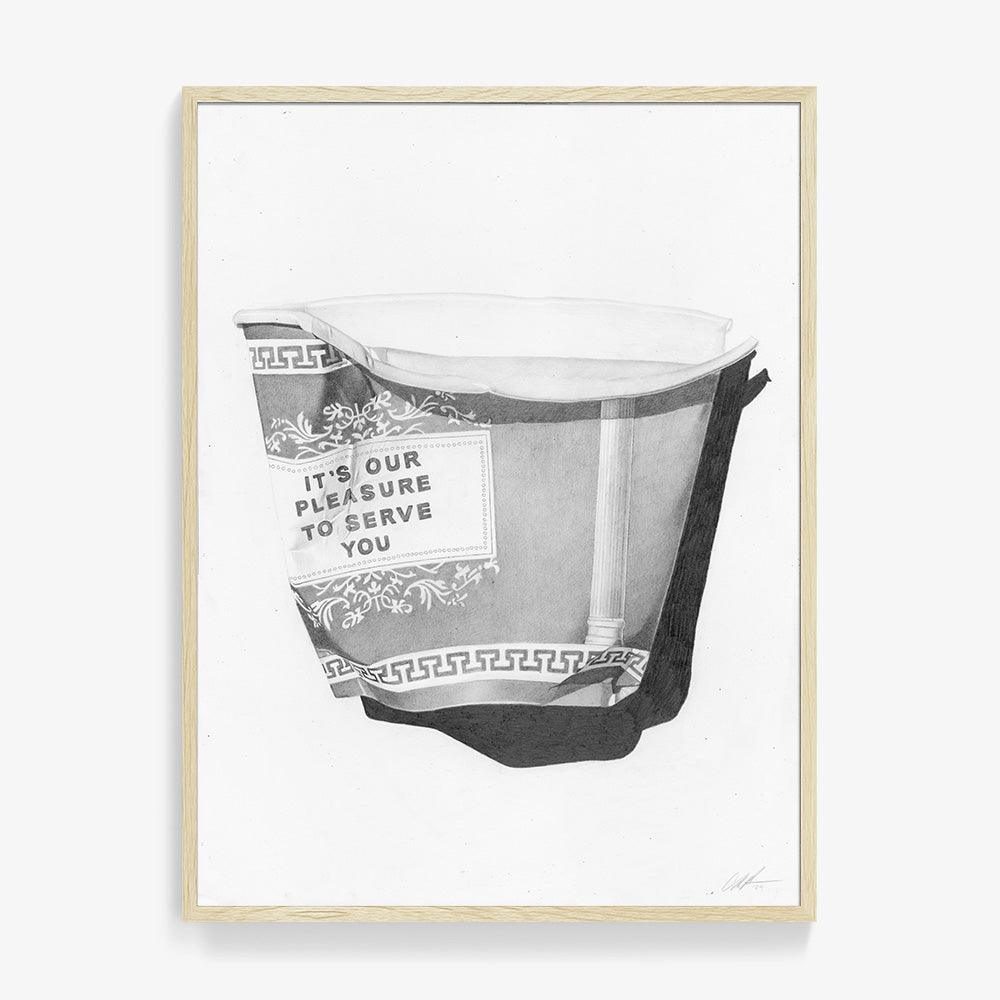 NY Coffee Cup by Claire Salvo, 2024, Archival Pigment Print