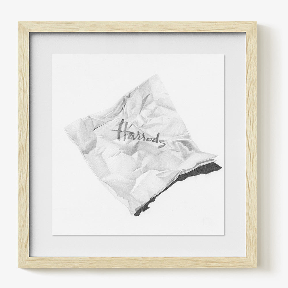 Quiet Luxury by Claire Salvo, 2025, Pencil on paper