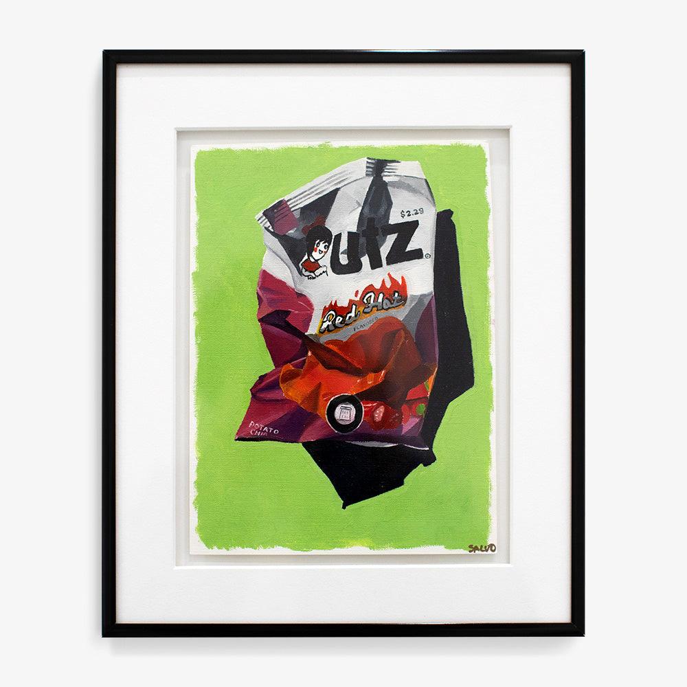 Utz by Claire Salvo, 2025, Acrylic on paper