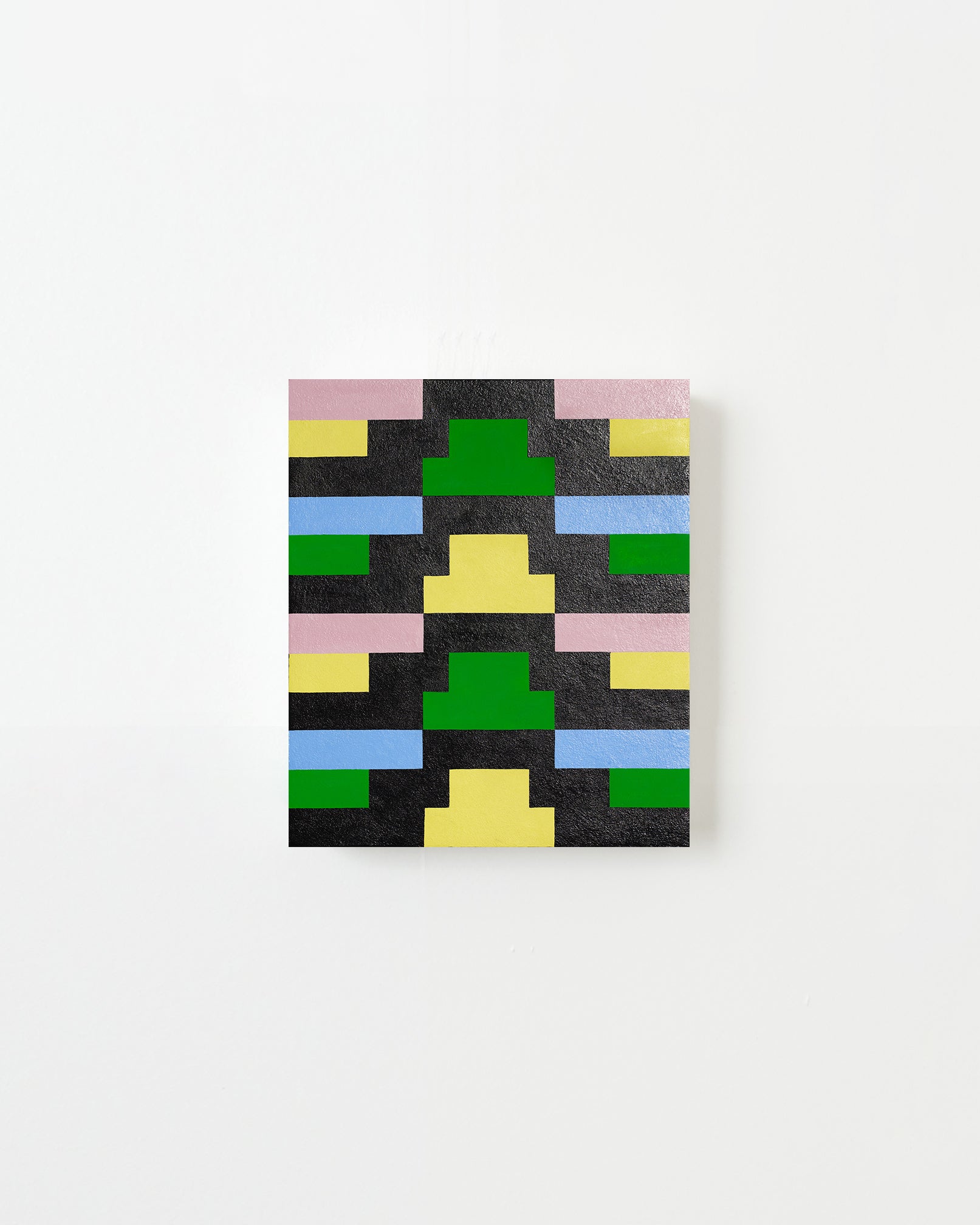 The Goanna Under A Magnifying Glass by Evi O — Acrylic and mediums on birch structure