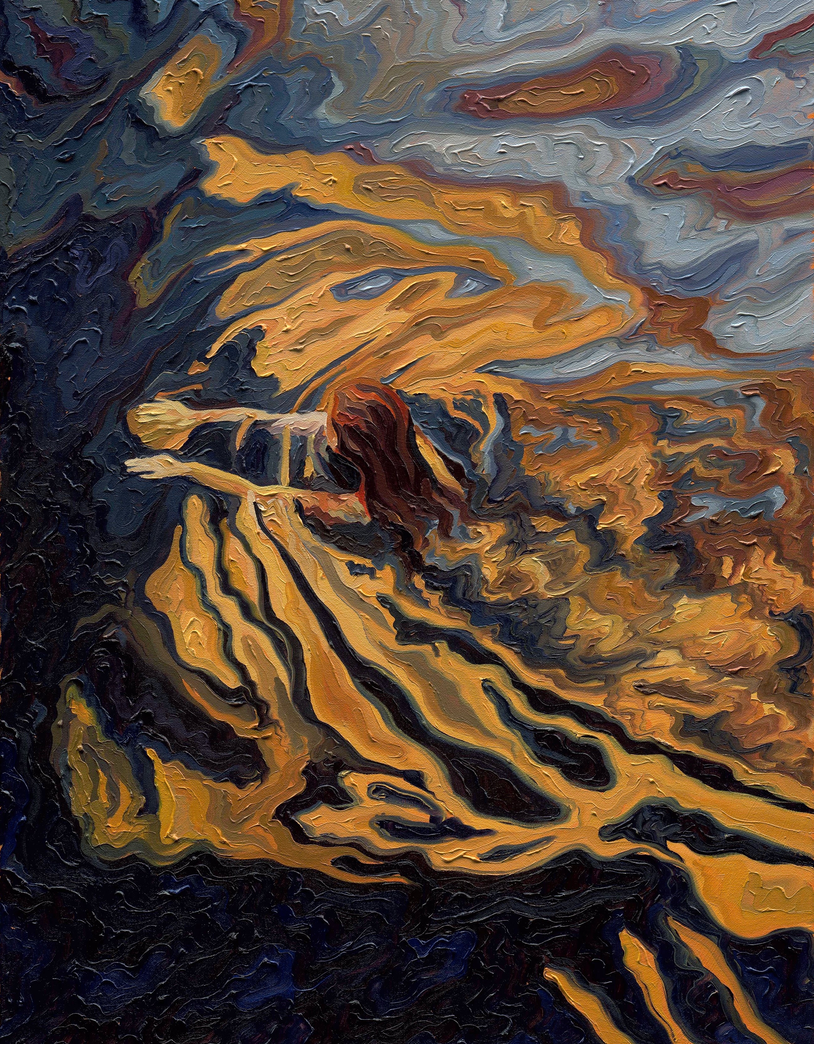 Embrace by Katie McGowan — Oil on canvas