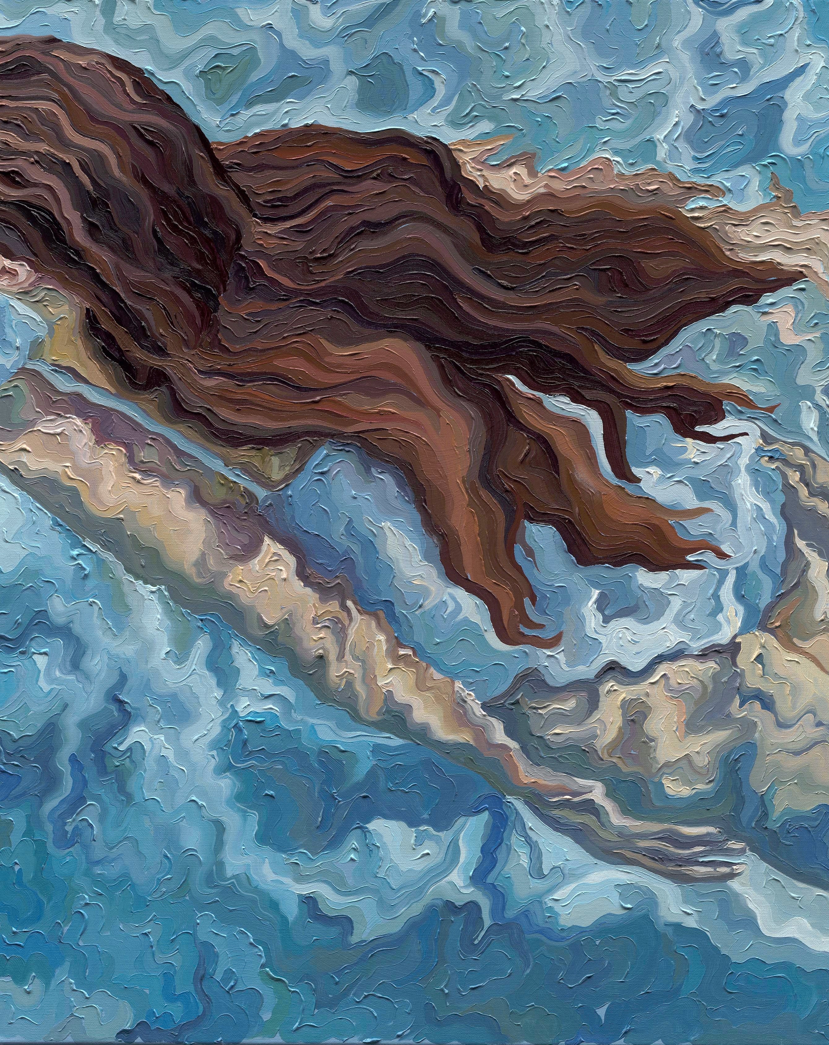 Siren by Katie McGowan — Oil and acrylic