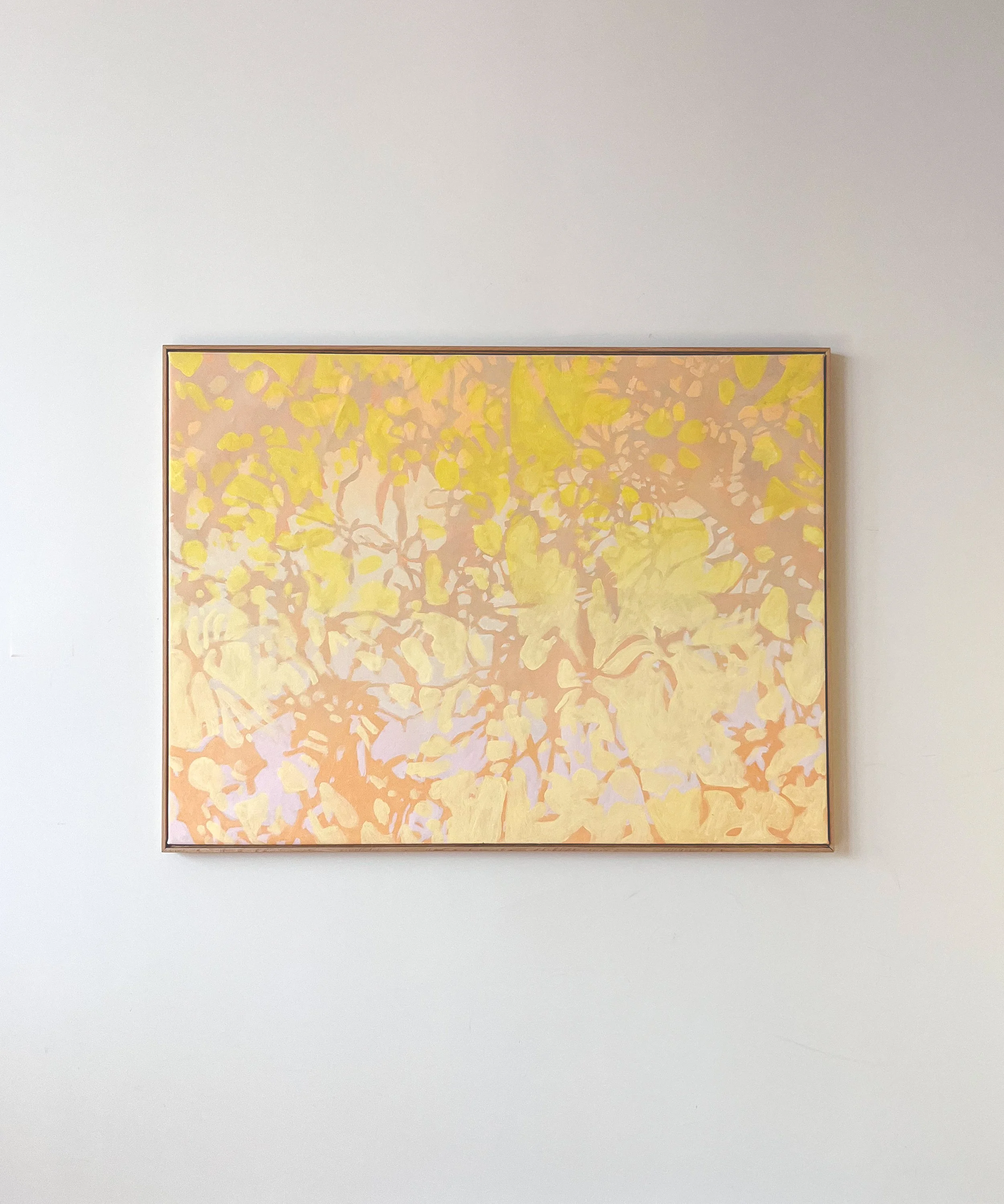 Franklin Hills, 10:13 am by Mary Royall Wilgis — Original Oil on canvas