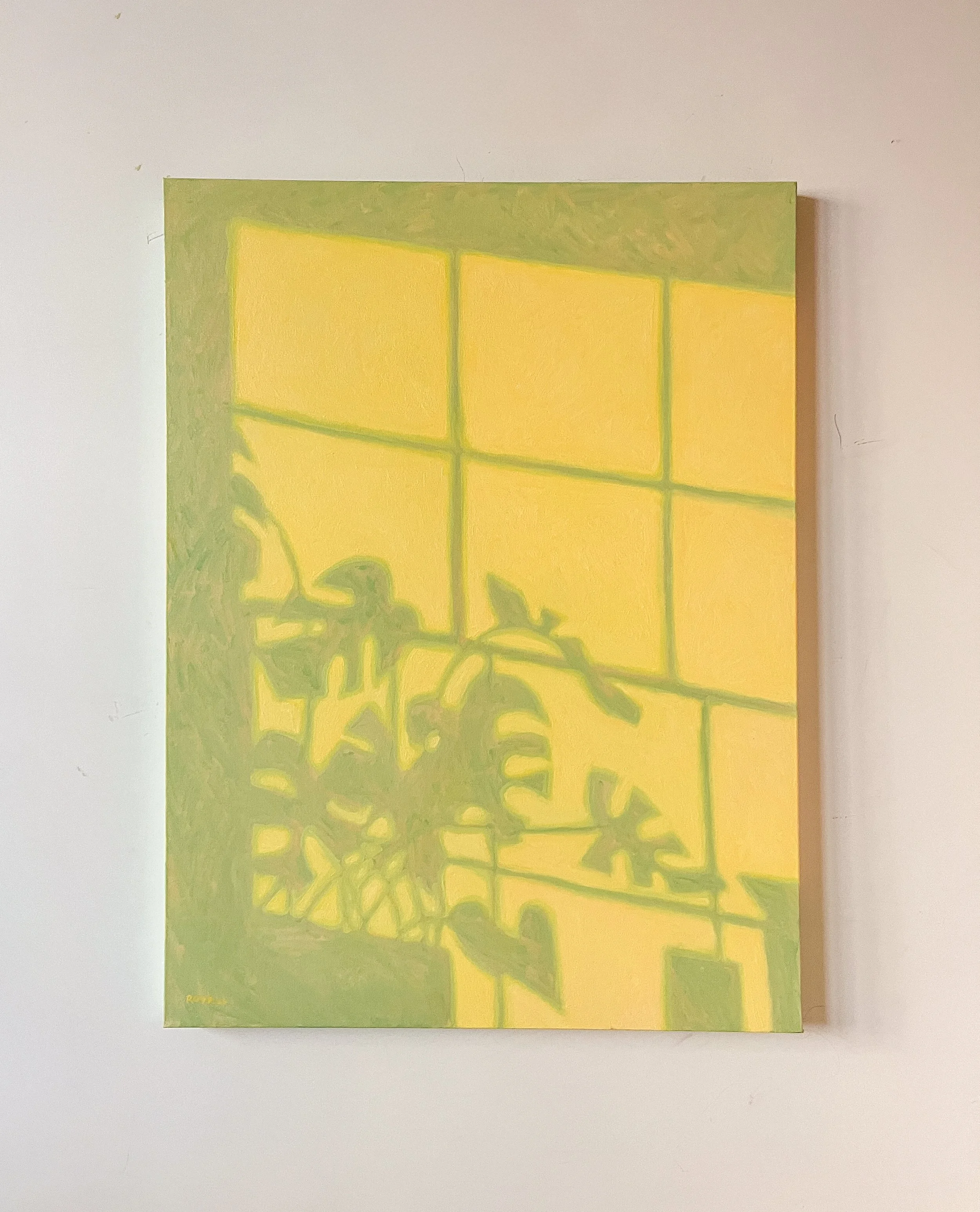 Green Light by Mary Royall Wilgis — Original Oil painting on canvas