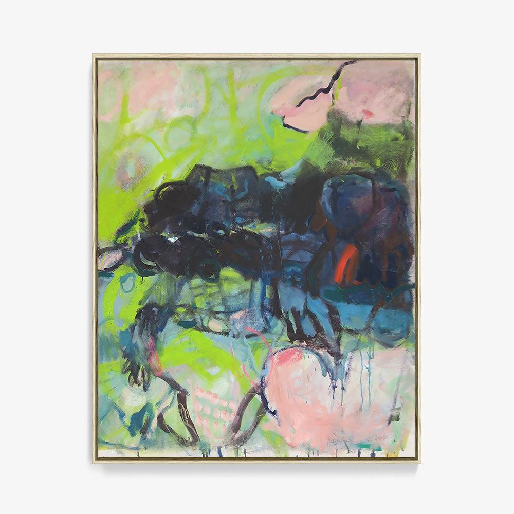 Dive Deep by Petra Schott, 2025, Oil on canvas