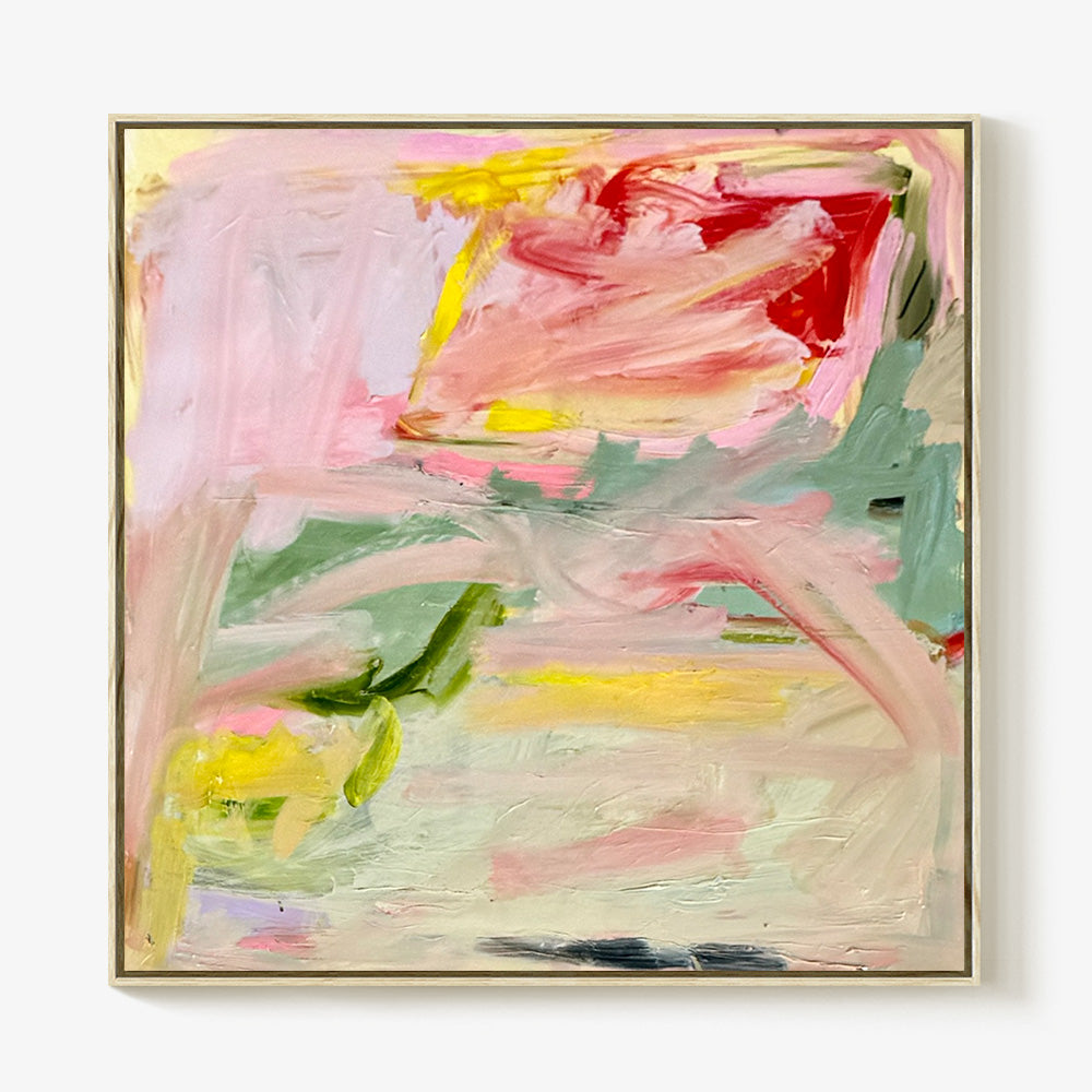 Doesn't Have To Be Complicated by Petra Schott, 2026, Oil and charcoal on canvas