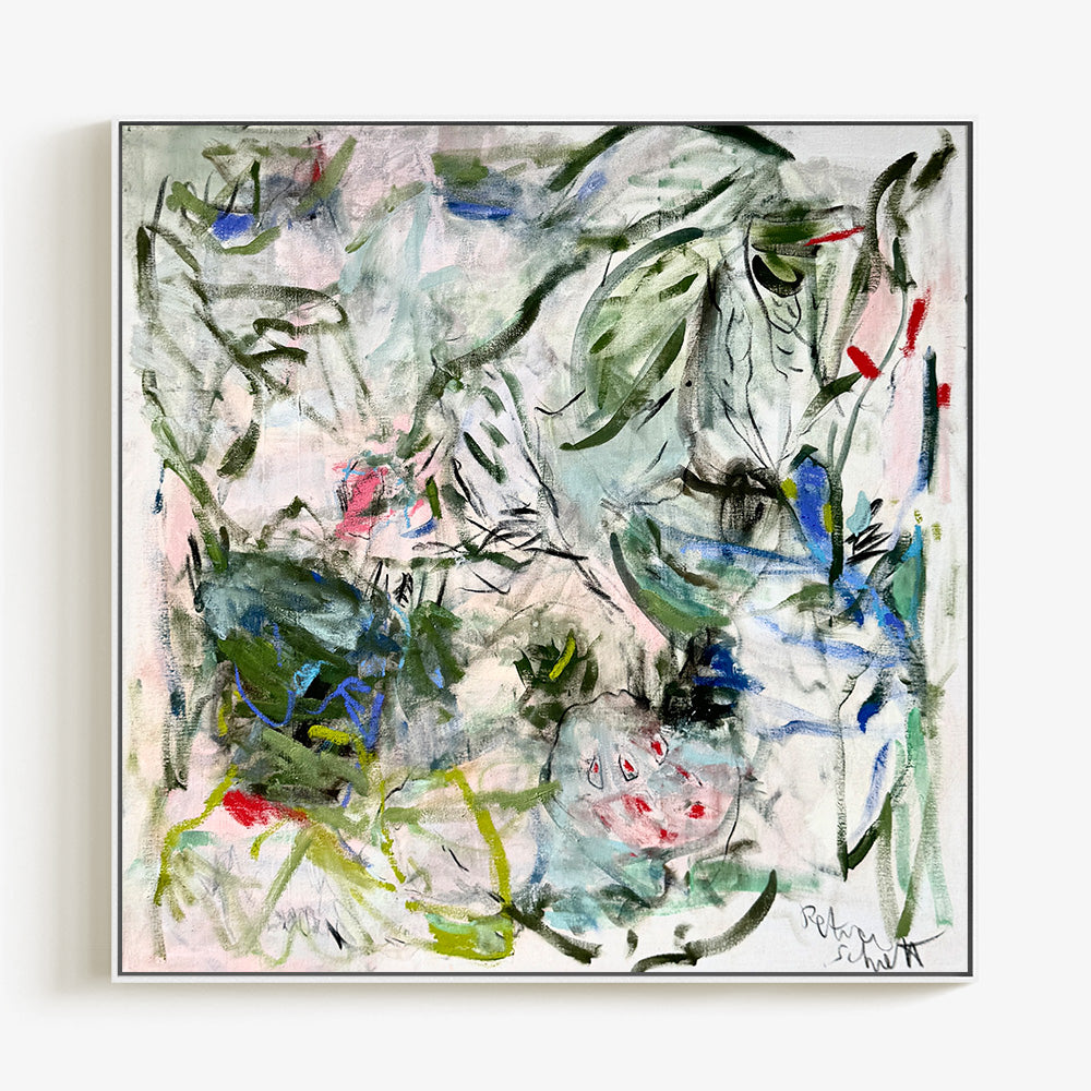 Hints Of Gladness by Petra Schott, 2025, Painting