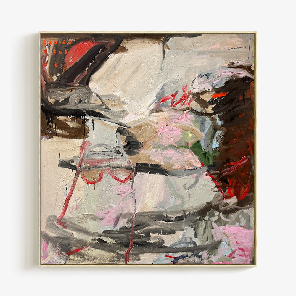 In the Mood by Petra Schott, 2025, Oil on canvas