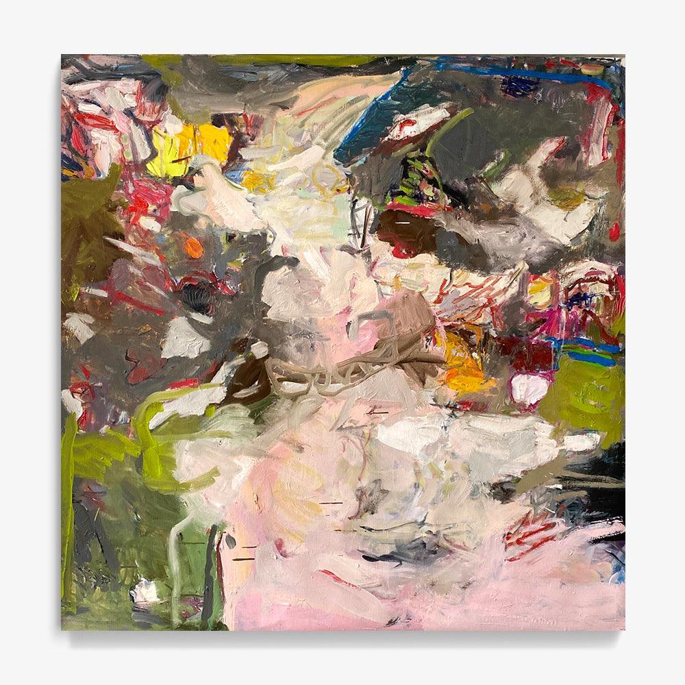 Just for Now by Petra Schott, 2023, Oil on canvas