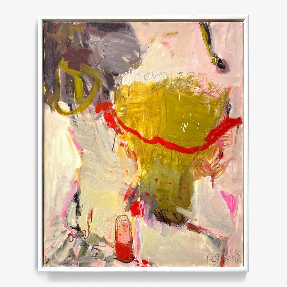Lipstick Days by Petra Schott, 2022, Oil on canvas