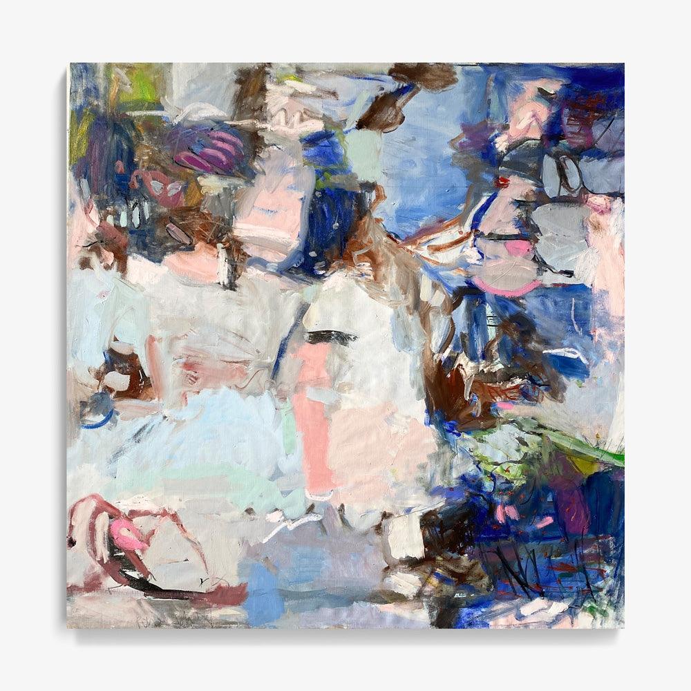 Living by the Water X by Petra Schott, 2023, Oil on canvas