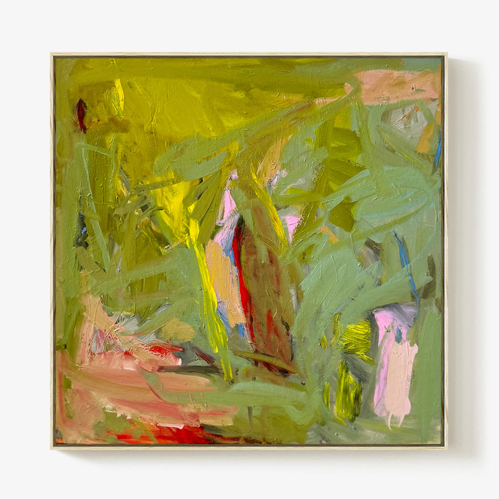 Looking Beyond by Petra Schott, 2025, Oil on canvas