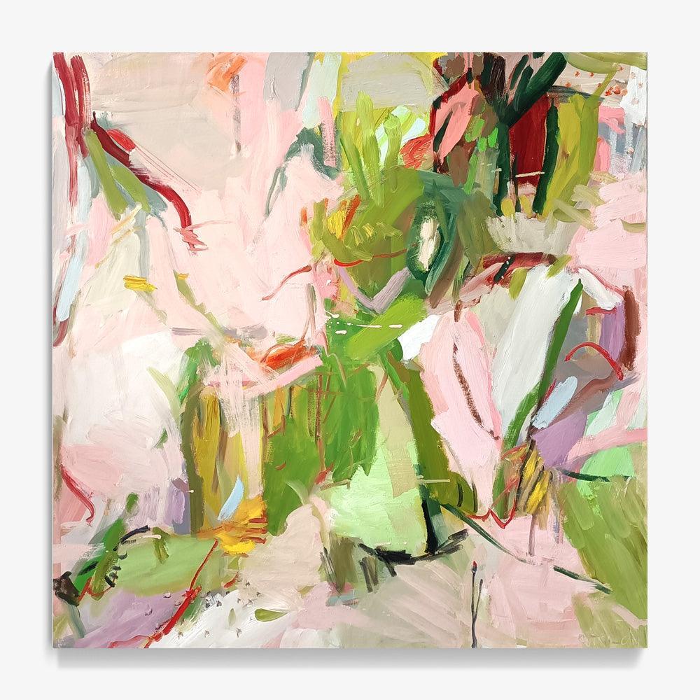 Magic Walk IX by Petra Schott, 2023, Oil on canvas