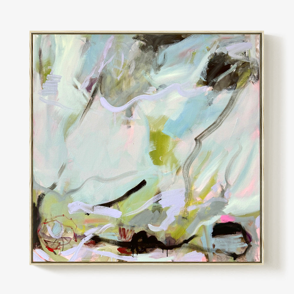 Magical Walk XVIII by Petra Schott, 2025, Oil on canvas
