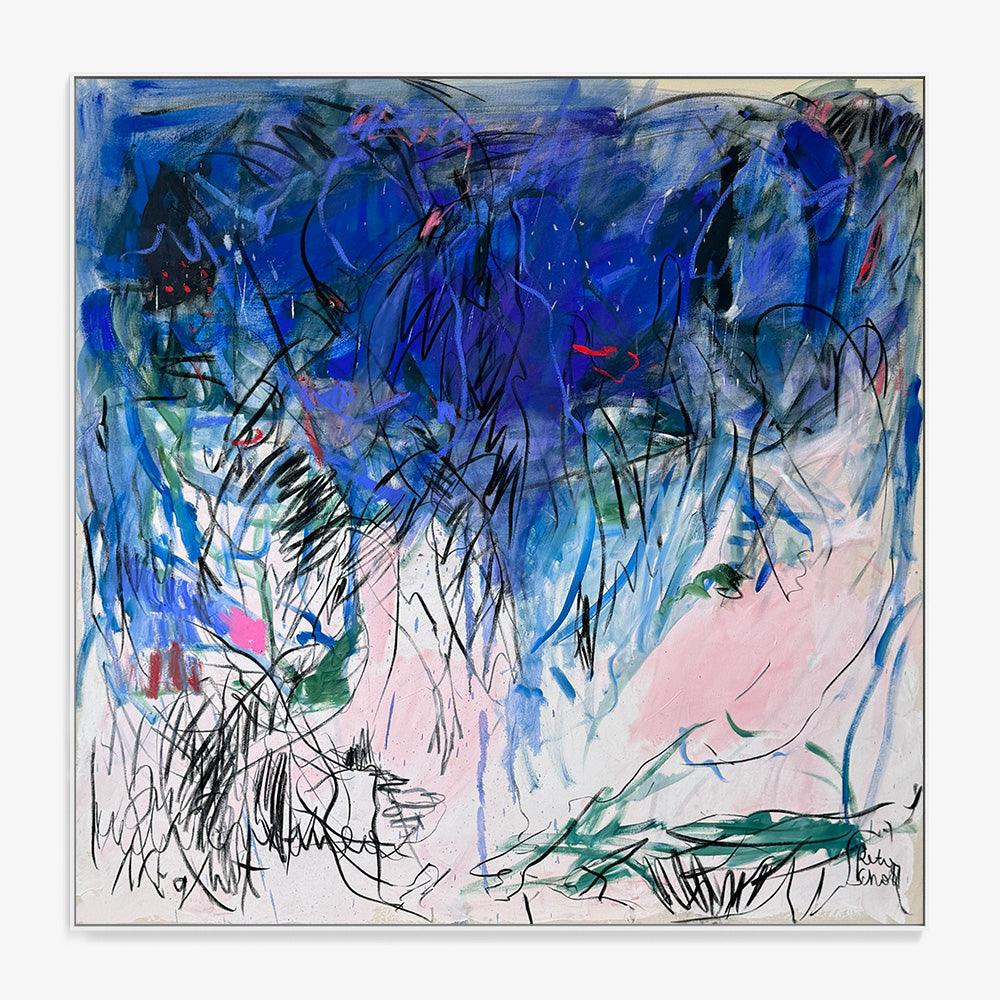 Mediterranean Night by Petra Schott, 2024, Painting