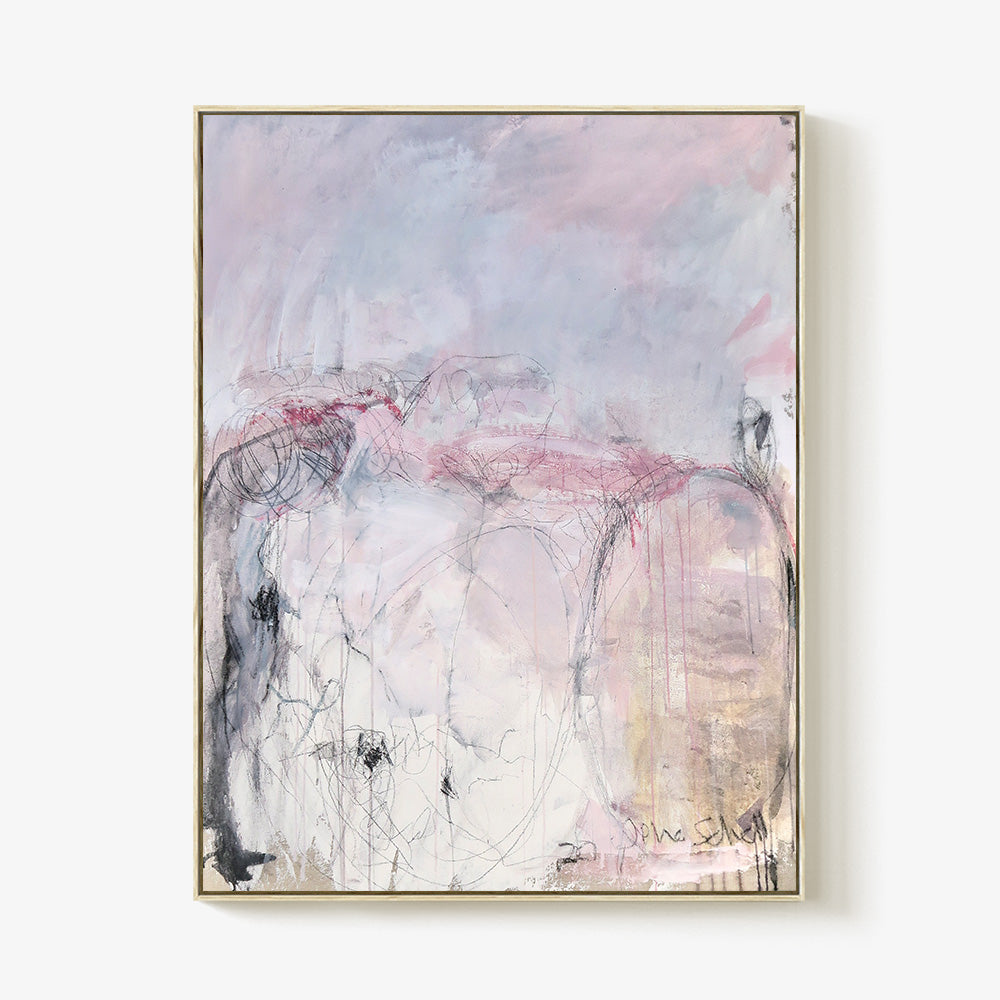 Never Ending Visions by Petra Schott, 2026, Egg tempera on canvas