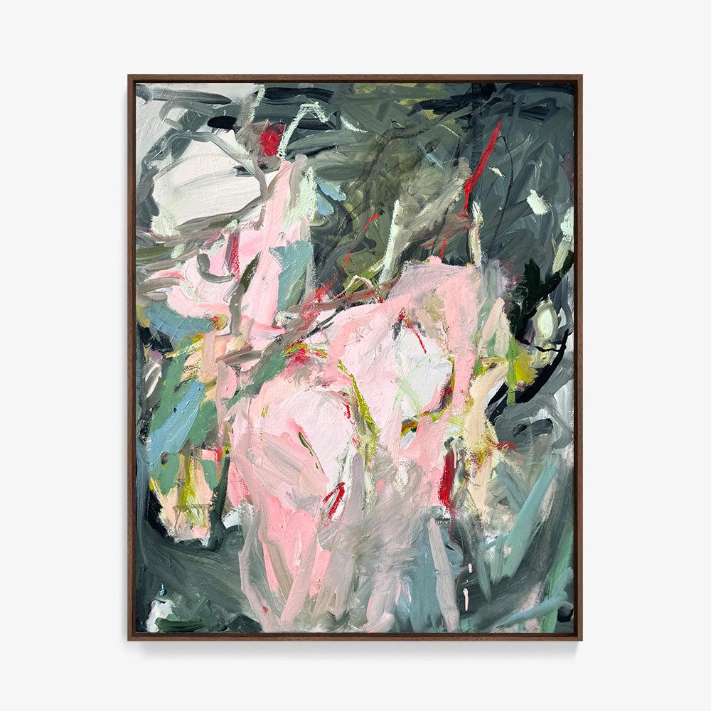 Night in Her Garden by Petra Schott, 2024, Oil on Canvas