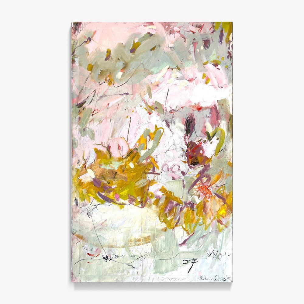 Spring Alphabet I by Petra Schott, 2023, Oil on canvas