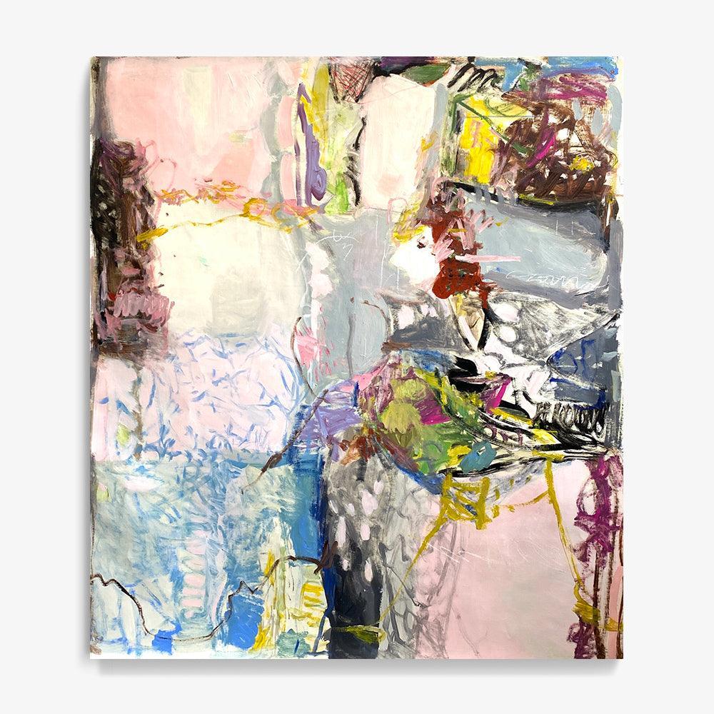 Summer Talk VII by Petra Schott, 2023, Painting