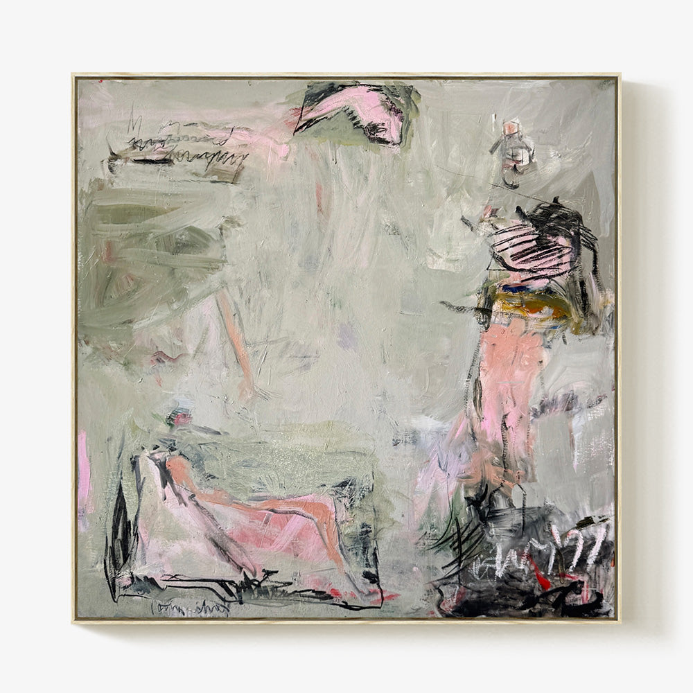 Unspecified Longings /Traces IV by Petra Schott, 2026, Oil on canvas