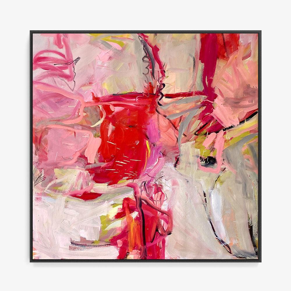Will Need Some Lipstick Today by Petra Schott, 2024, Oil on canvas