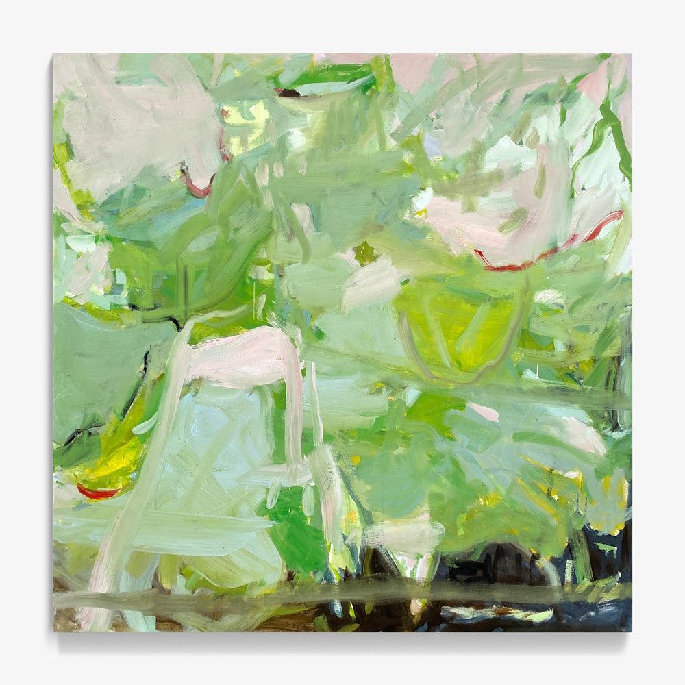 Winds of Green II by Petra Schott, 2023, Oil on canvas
