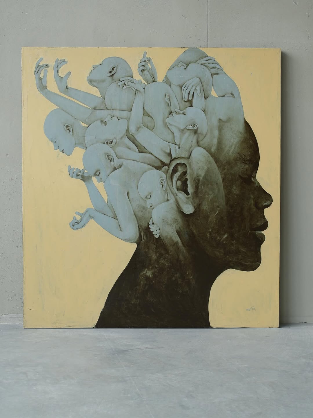 Escape by Pon Arsher — oil on canvas