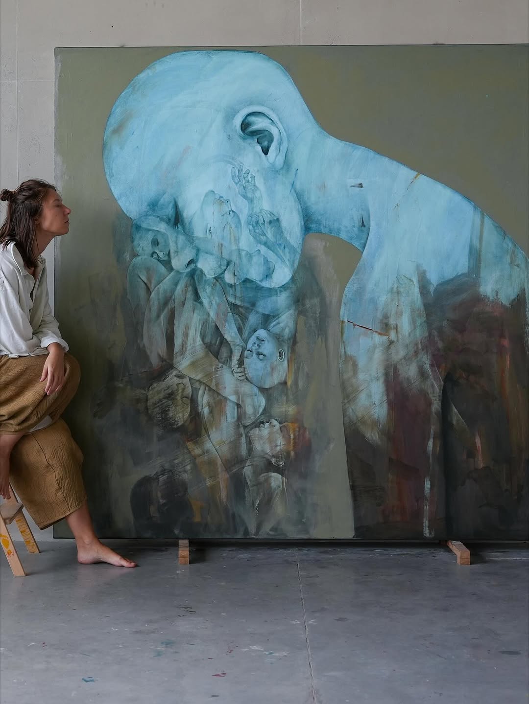 Oxygen by Pon Arsher — oil on canvas
