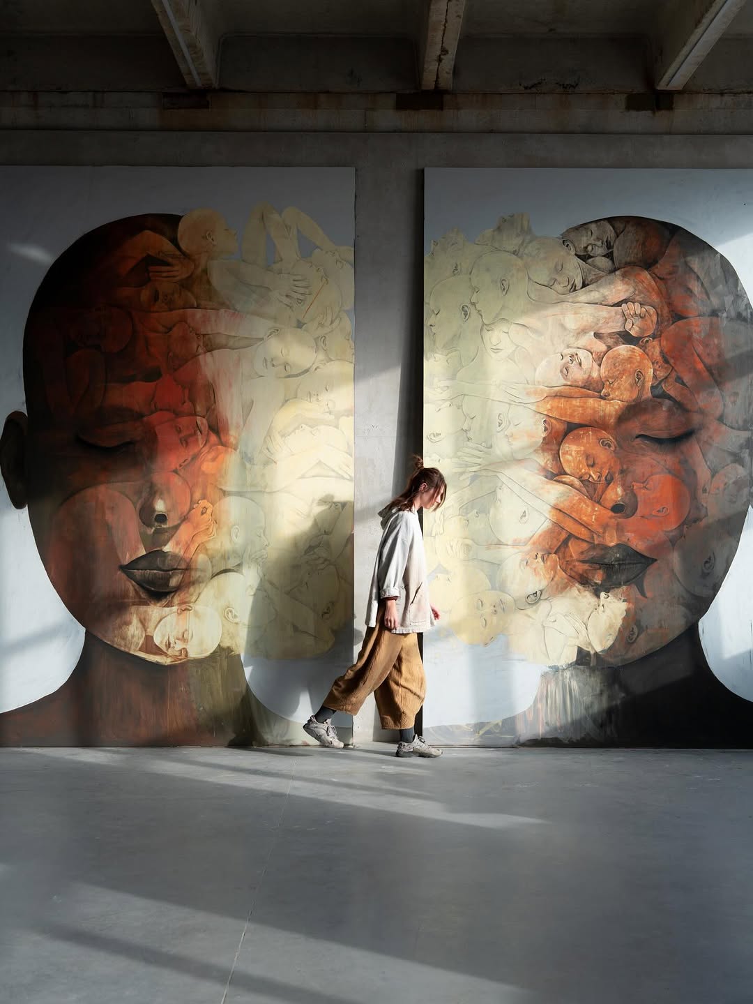 Together - apart by Pon Arsher — oil