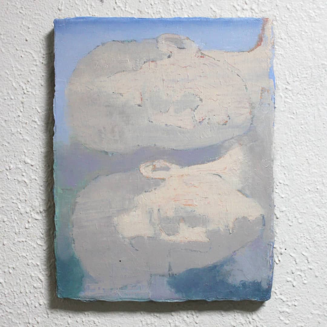 Amoureux rétro-éclairés by Simon Martin — Oil painting