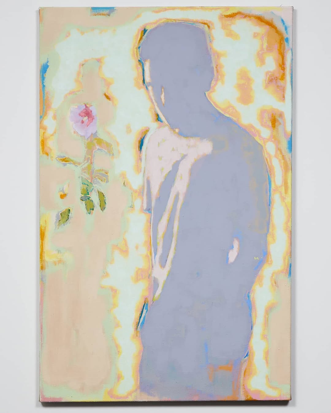 Nicolas dans l'ombre by Simon Martin, 2021, Acrylic on canvas