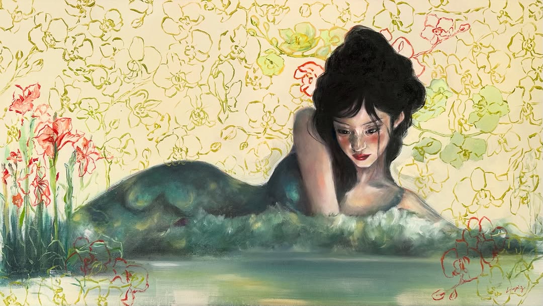 Contemplar by Javiera Liapiz — Oil on Canvas