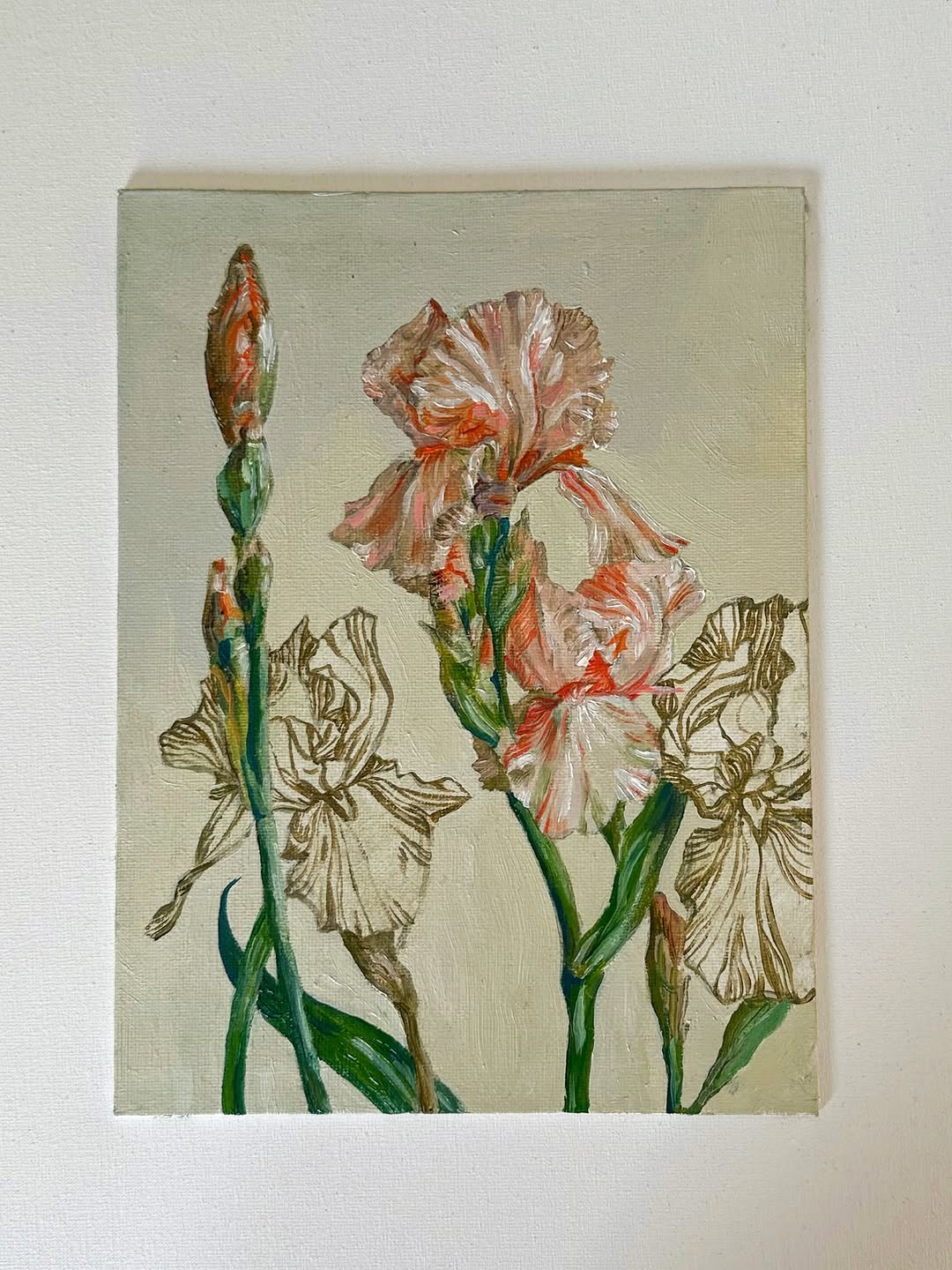 Sueño de Iris Rosa by Javiera Liapiz — Oil
