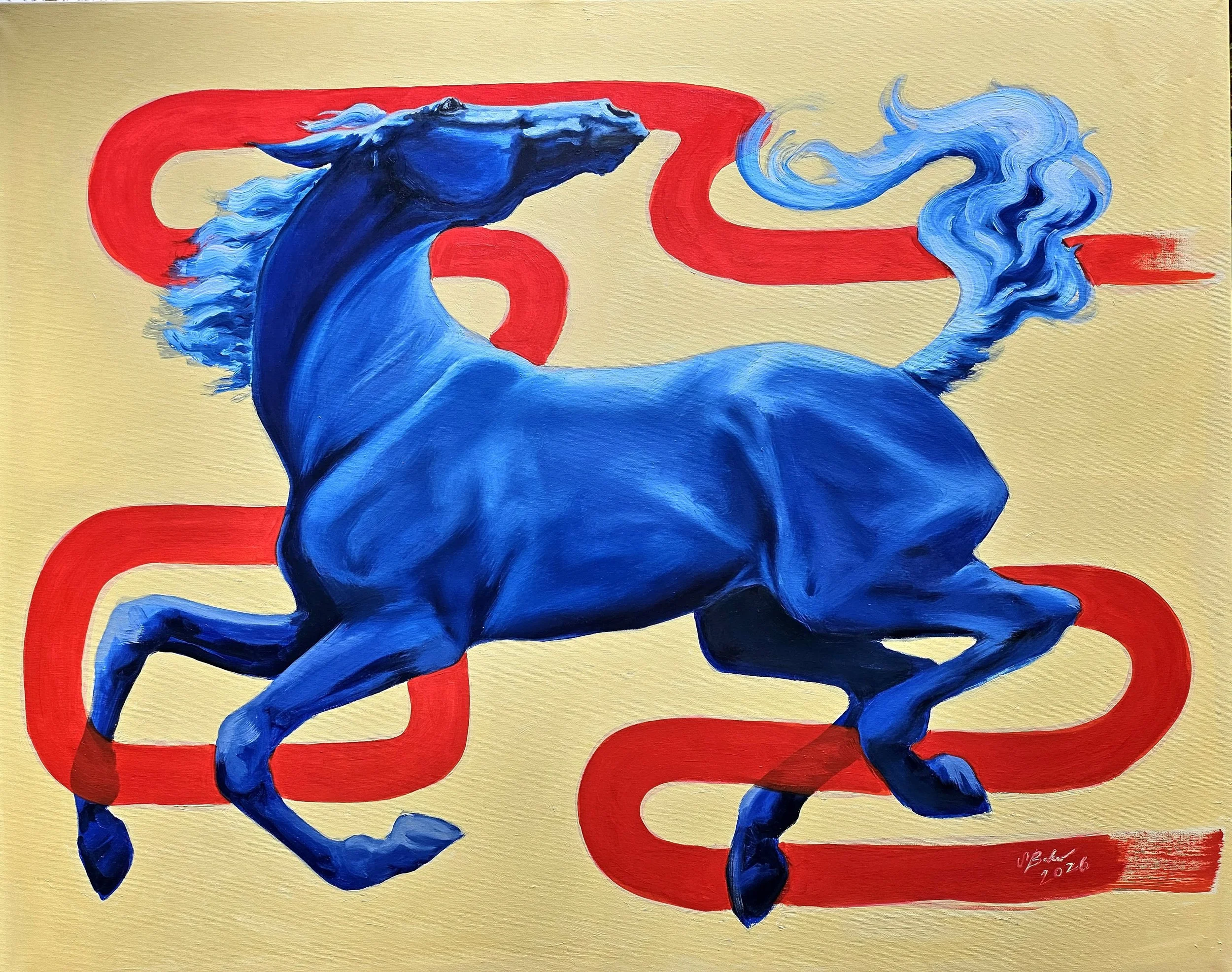 Surrounded by Sylvie Baker — Oil on Canvas