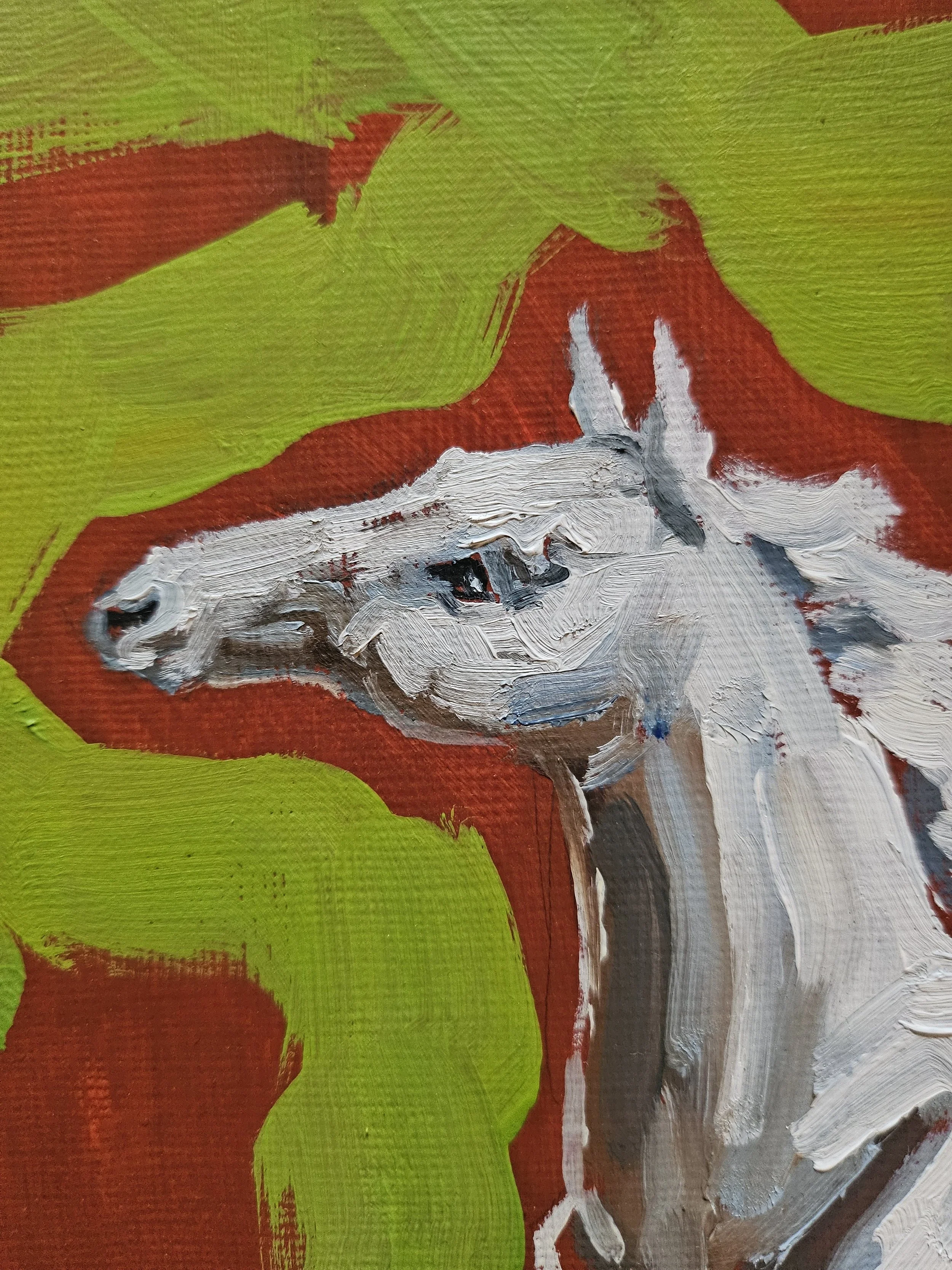 Trotting Horse by Sylvie Baker